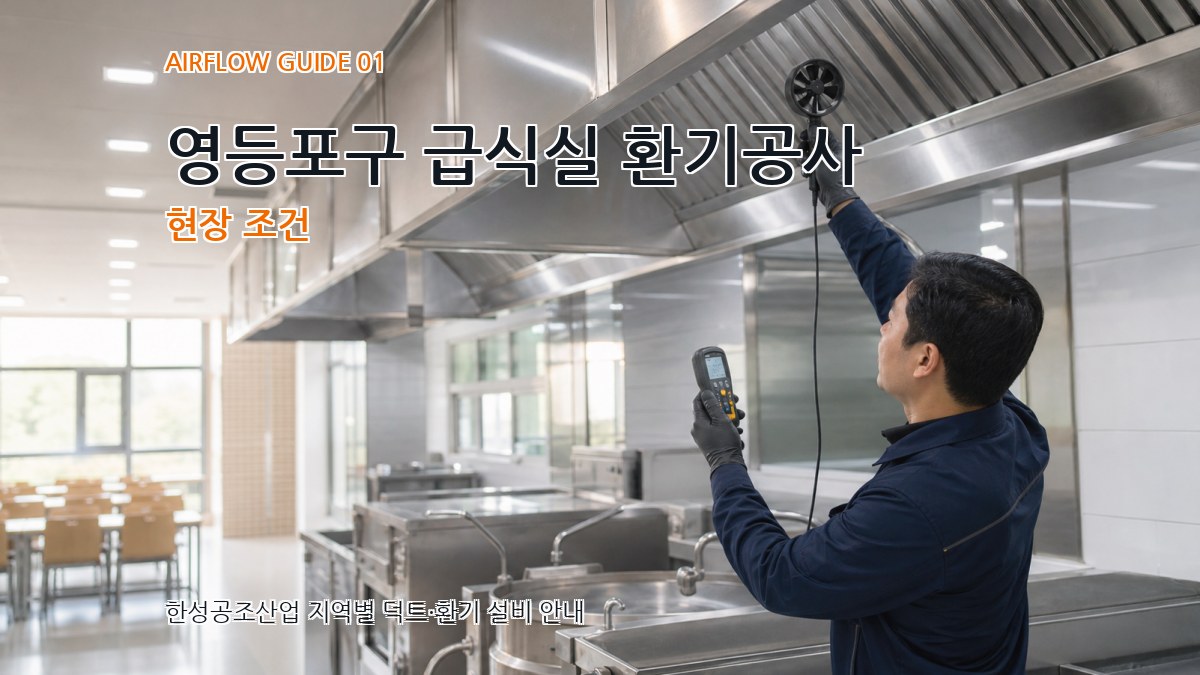 영등포구 급식실 환기공사