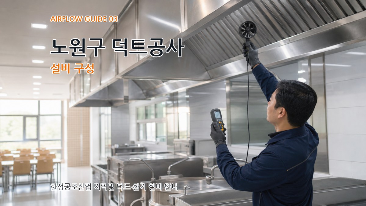노원구 덕트공사 설비 구성