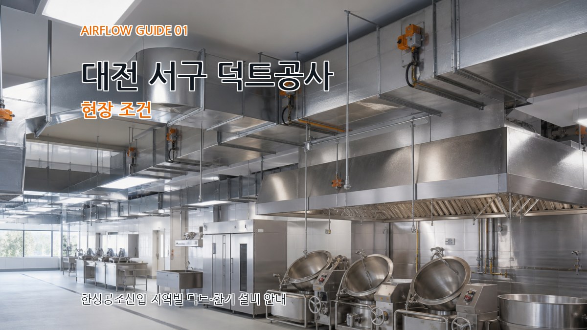 대전 서구 덕트공사