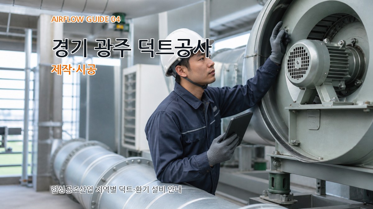 경기 광주 덕트공사 제작·시공