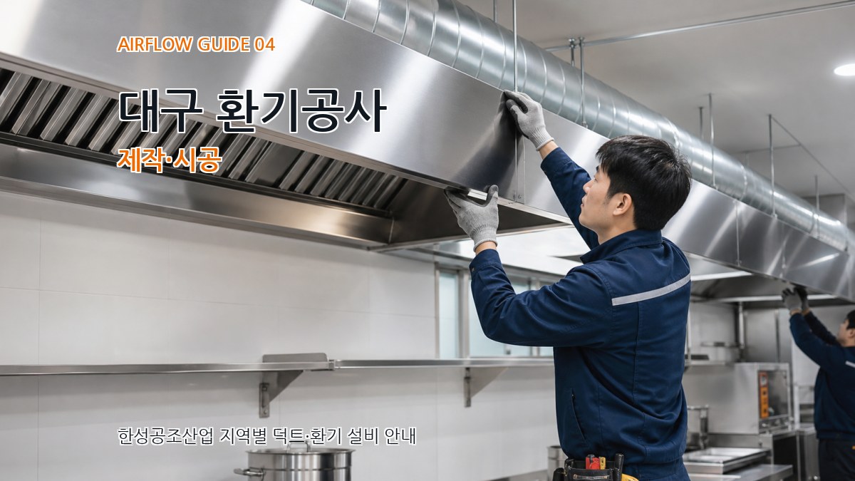 대구 환기공사 제작·시공